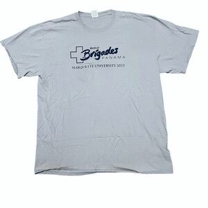 Port & Company Men’s XL T-shirt Marquette University medical Brigade Panama